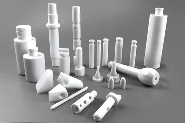 Medical dialysis pump with zirconia plunger