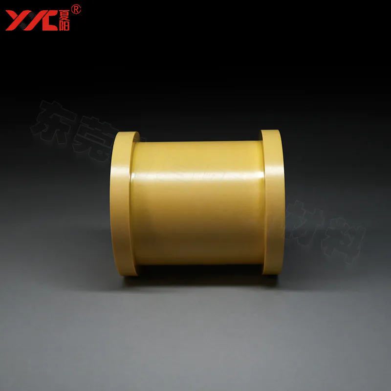 Magnesium-zirconium ceramic bushings, high-toughness zirconia wear-resistant parts, yellow ceramic, non-standard processing