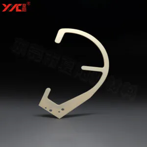 Alumina Ceramic Wafer Chuck & Handling Arm | Precision Semiconductor Manufacturing Component | Semiconductor Industry