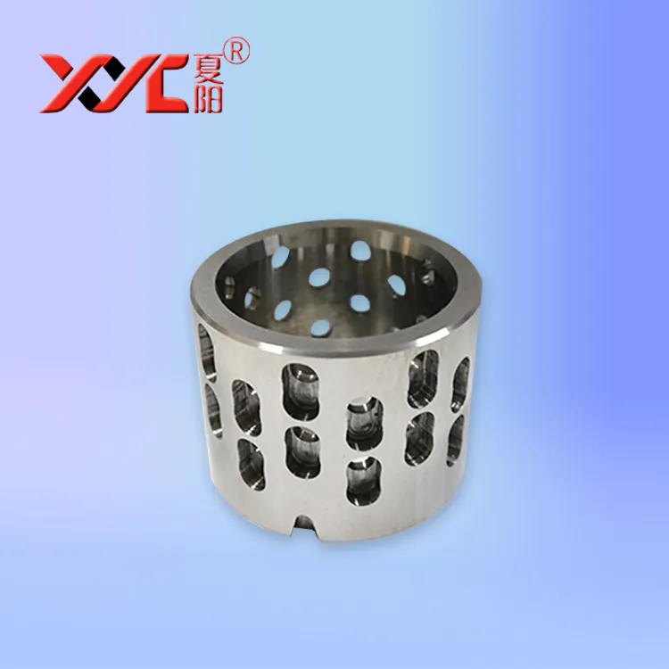 Oil & Gas Industry Tungsten Carbide Precision Valve Cage | Wear-Resistant Cemented Carbide Valve Sleeve for Downhole Tools