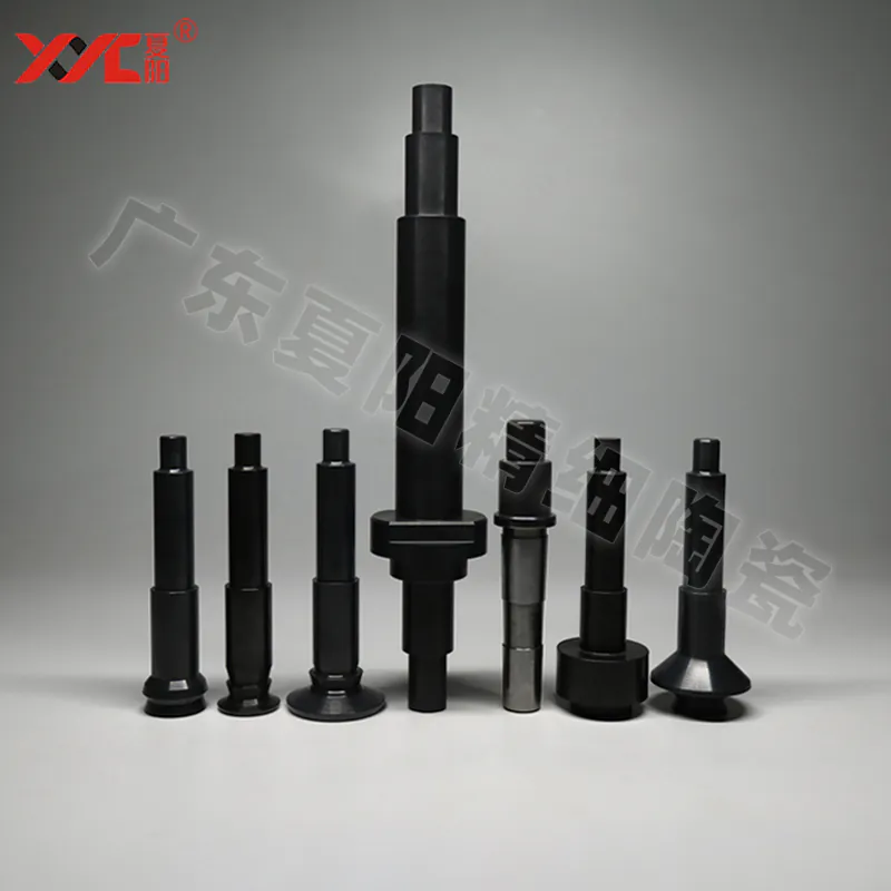 Silicon Carbide (SiC) Ceramic Precision Shaft Components | Wear-Resistant & Corrosion-Resistant Shaft Assemblies for Industrial Pumps, Valves & High-End Equipment (Precision Transmission Industry)