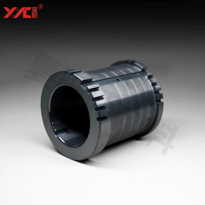Silicon Nitride Ceramic Sleeve | Multi-Slot Coil Insulation Component | New Energy & Industrial Automation