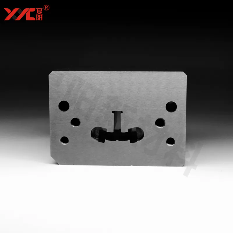 Electronics Manufacturing Industry Tungsten Carbide Precision Die Plate | Wear-Resistant Cemented Carbide Stamping Die for Connector Production