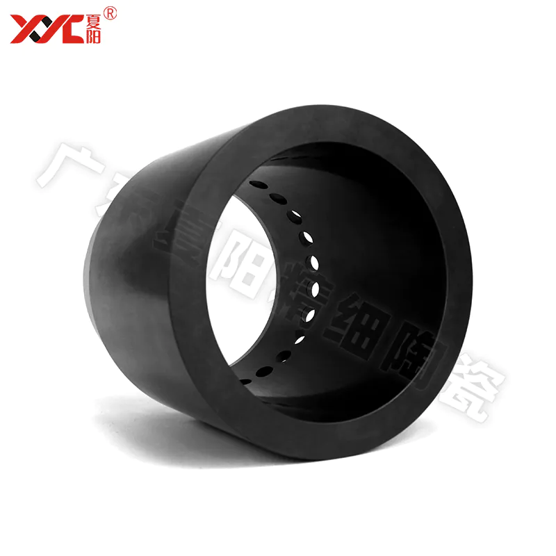 Silicon Carbide (SiC) Ceramic Precision Cylinder Sleeve | Wear-Resistant & Corrosion-Resistant Liner for High-End Pumps, Valves & Hydraulic Equipment (Industrial Fluid Industry)